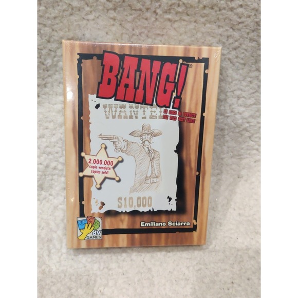Other - Wild West Family Card Game 4th Ed. Davinci Games Base Core - New/ Sealed